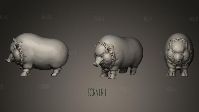 Piggy Bank 3d stl модель для ЧПУ